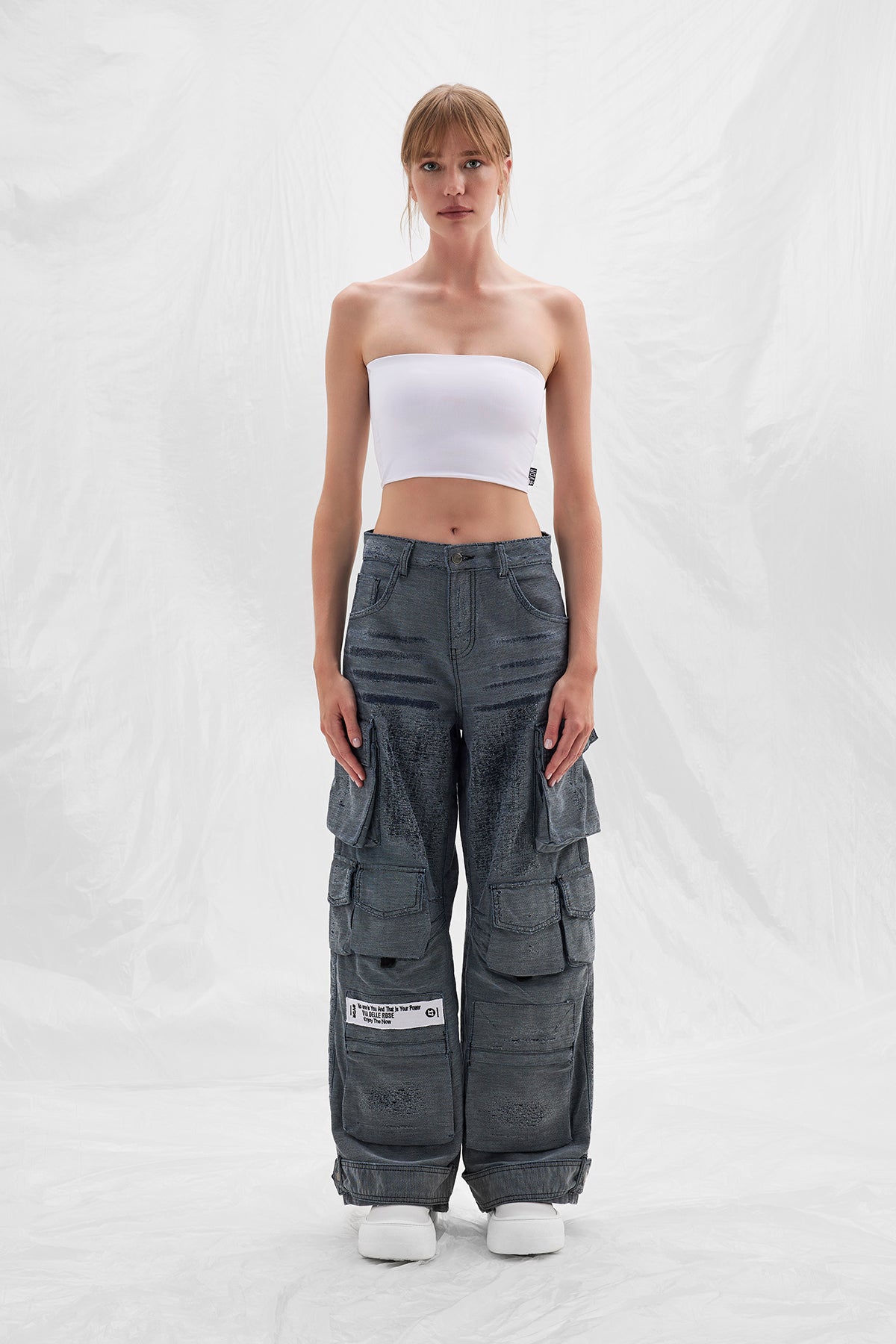 Gri  Pantolon 14460