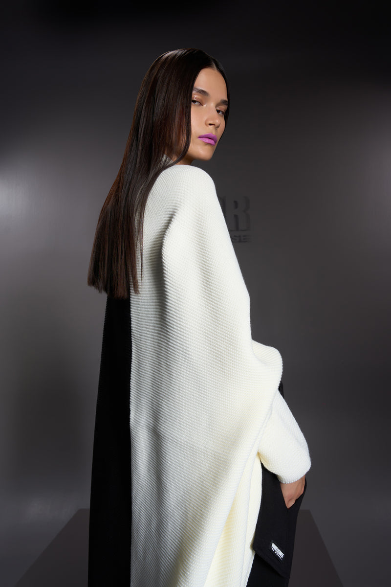 SİYAH EKRU HIRKA 16021