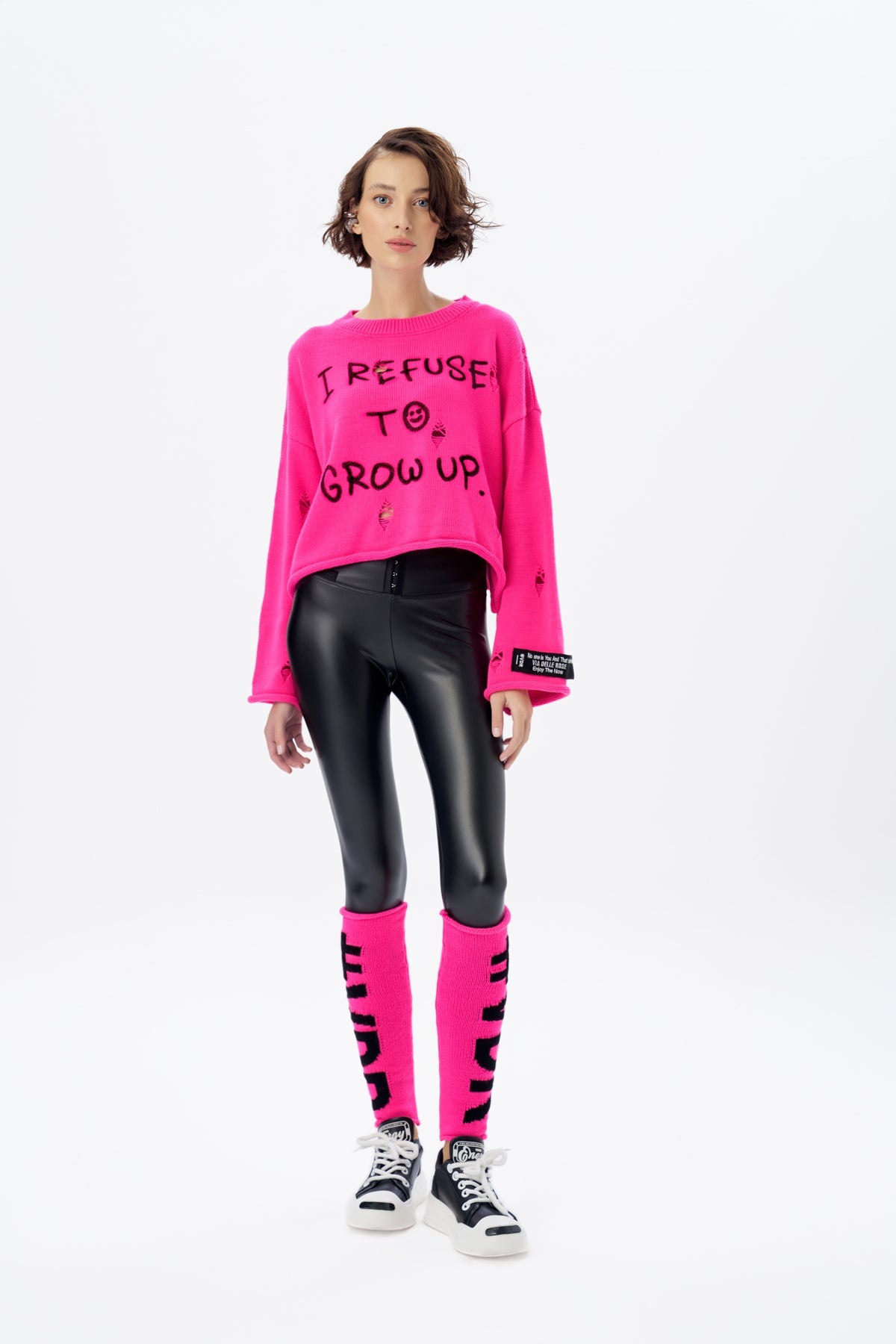 Pembe Siyah  Eldiven 16023