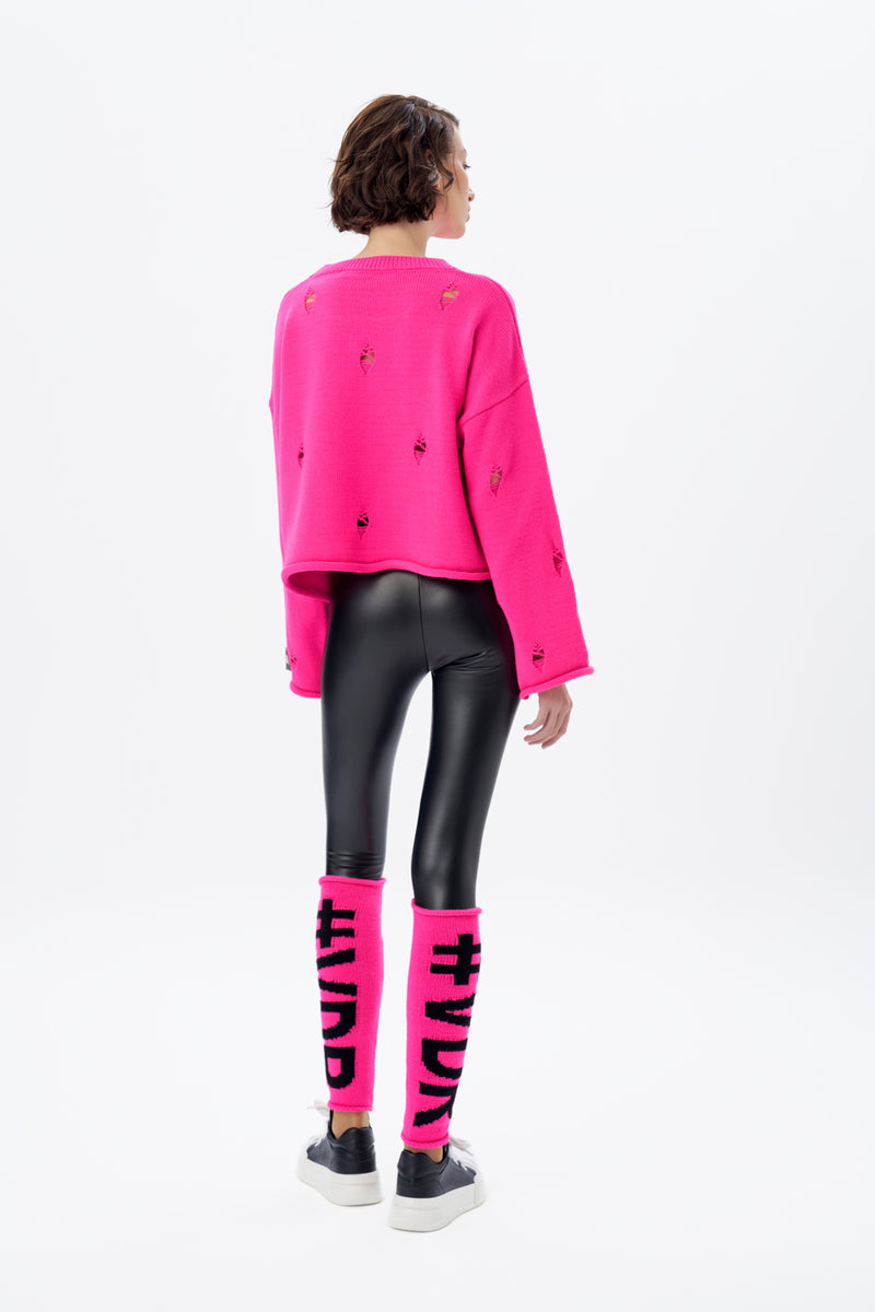 PEMBE SİYAH ELDİVEN 16023