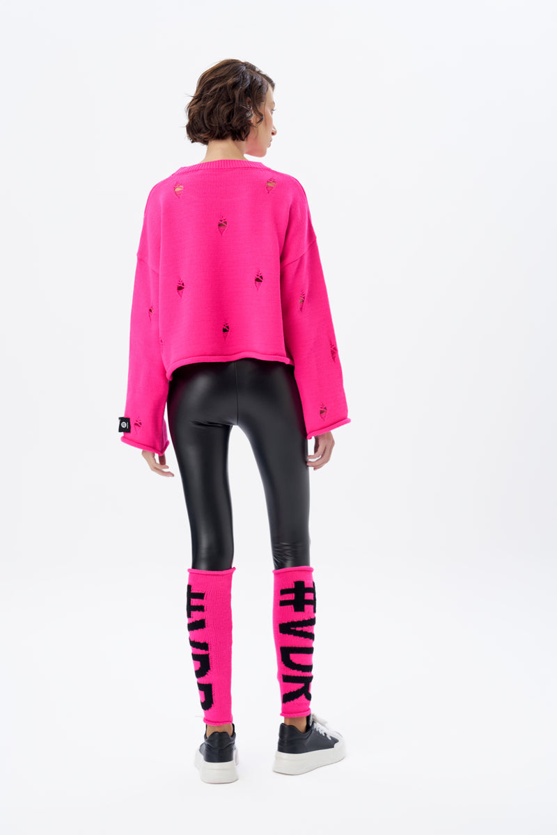 PEMBE SİYAH ELDİVEN 16023