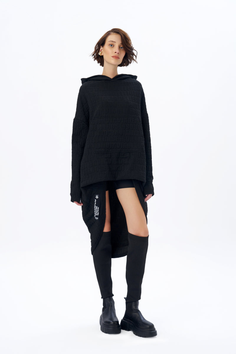 SİYAH SWEATSHIRT 16043
