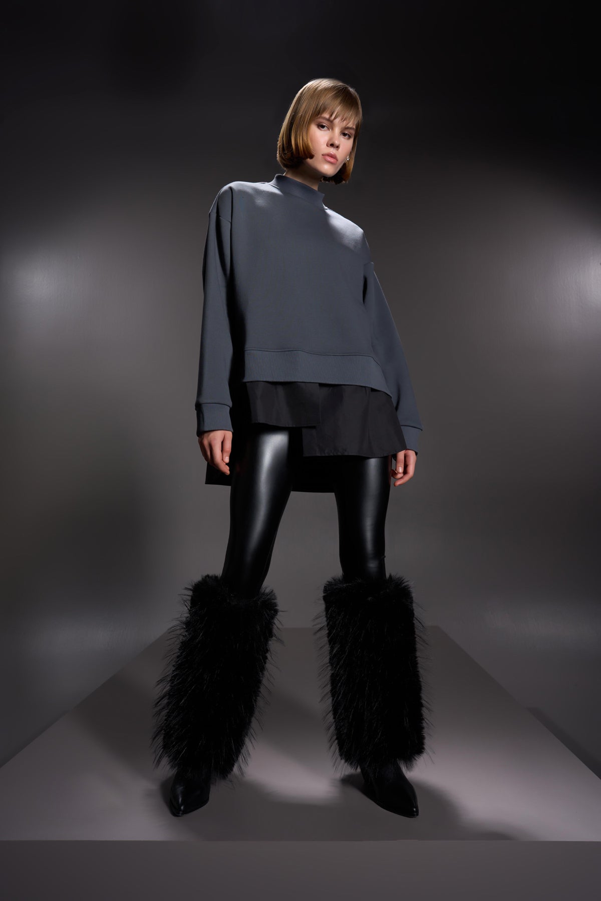 Antrasit Siyah  Sweatshirt 16055