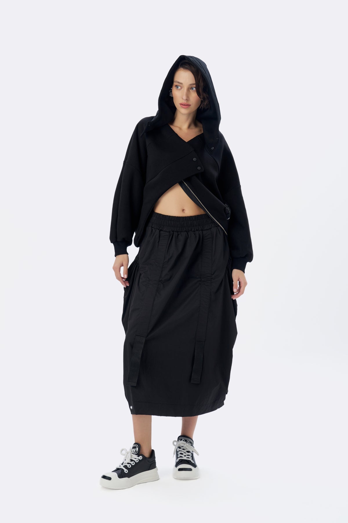 Siyah  Sweatshirt 16125