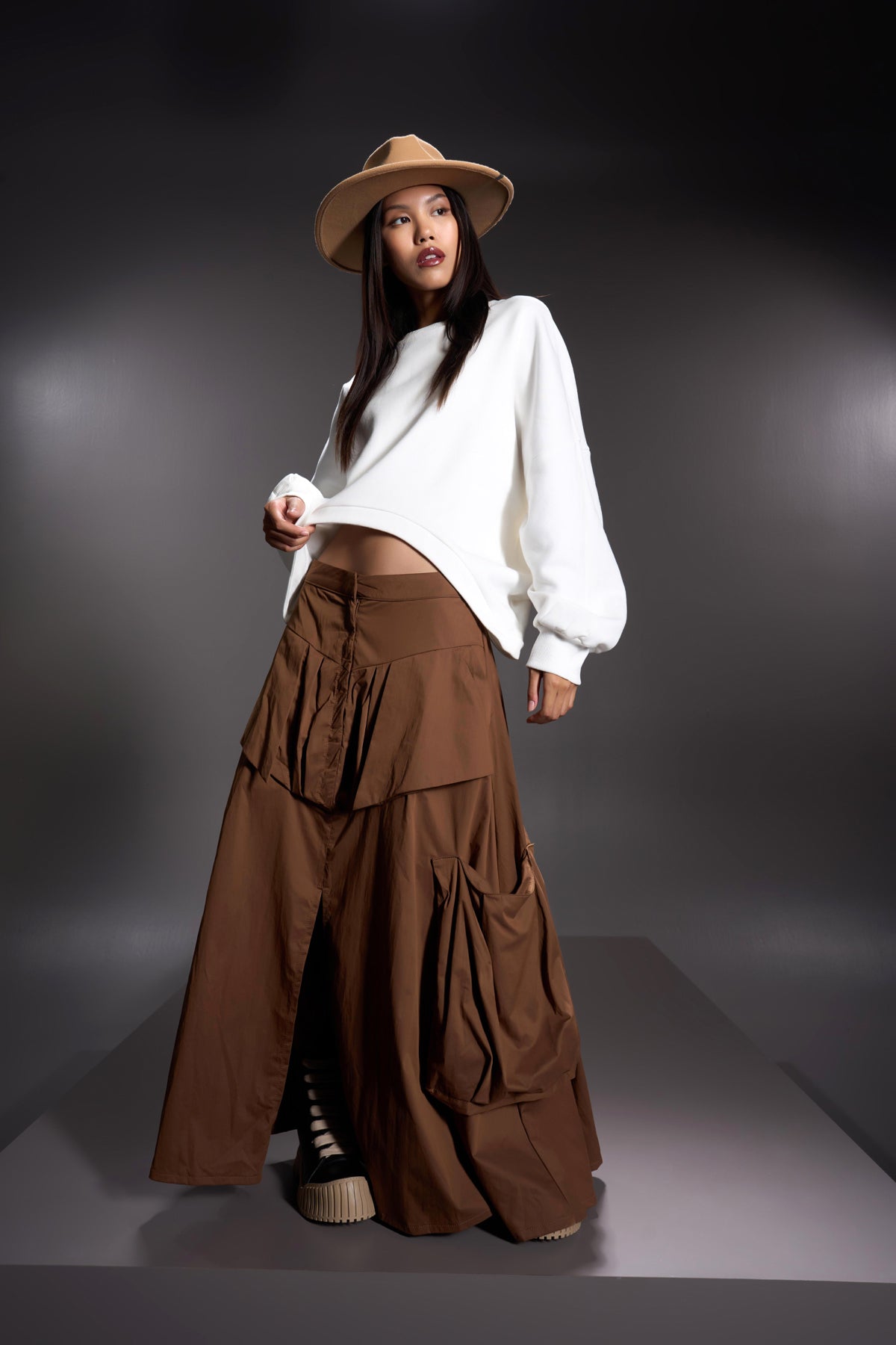 Ekru  Sweatshirt 16126