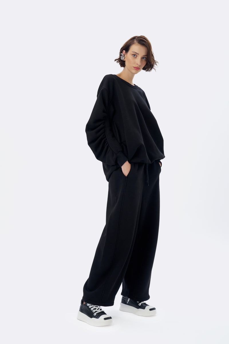SİYAH SWEATSHIRT 16142