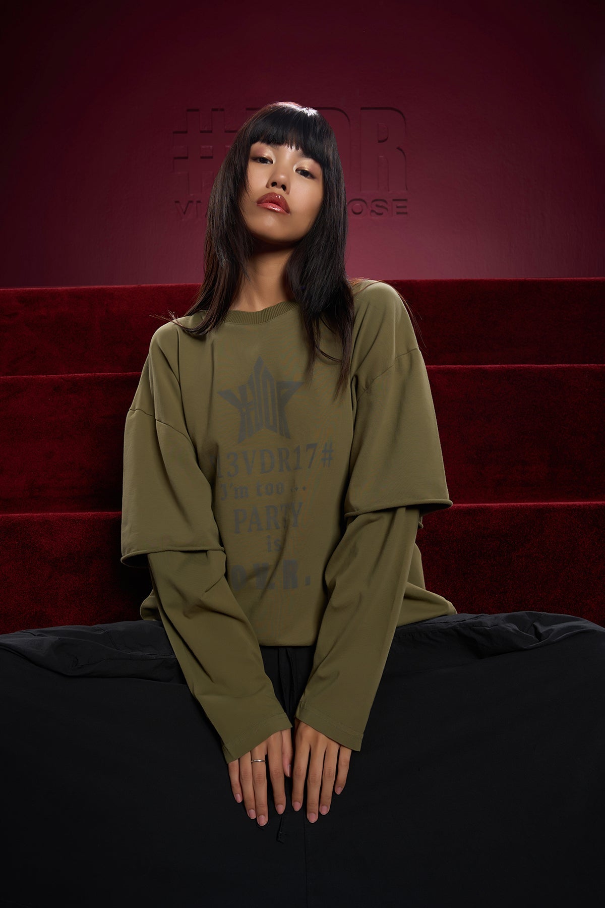 Yesil  Uzun T-shirt 16144