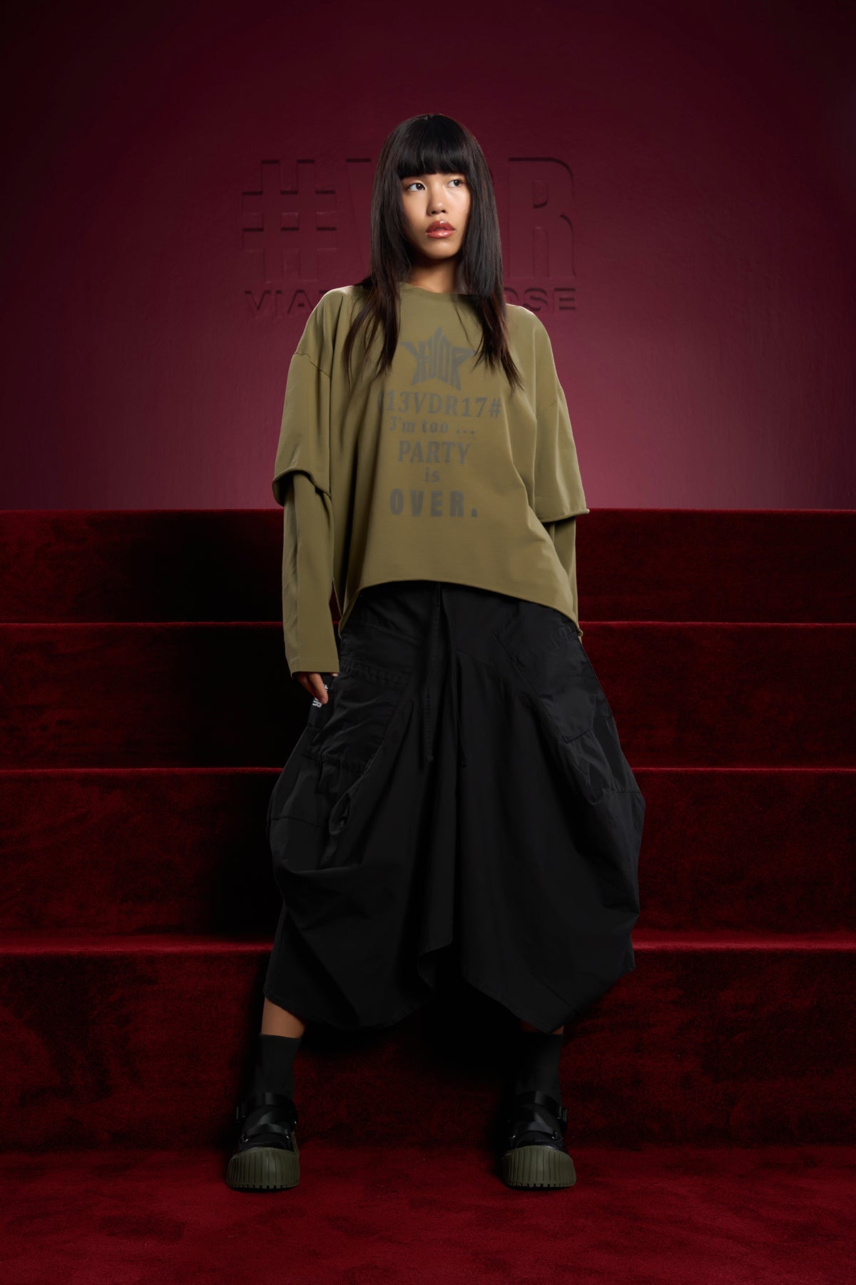 Yesil  Uzun T-shirt 16144