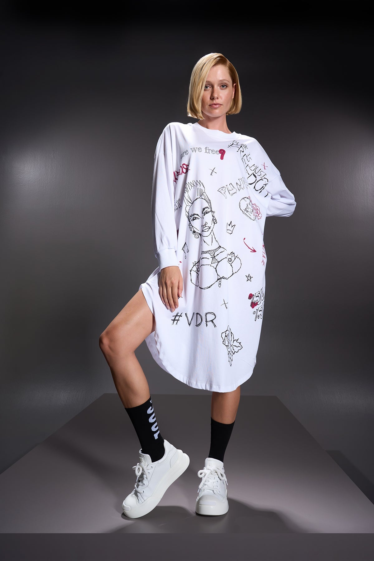 Beyaz  Tunik 16146