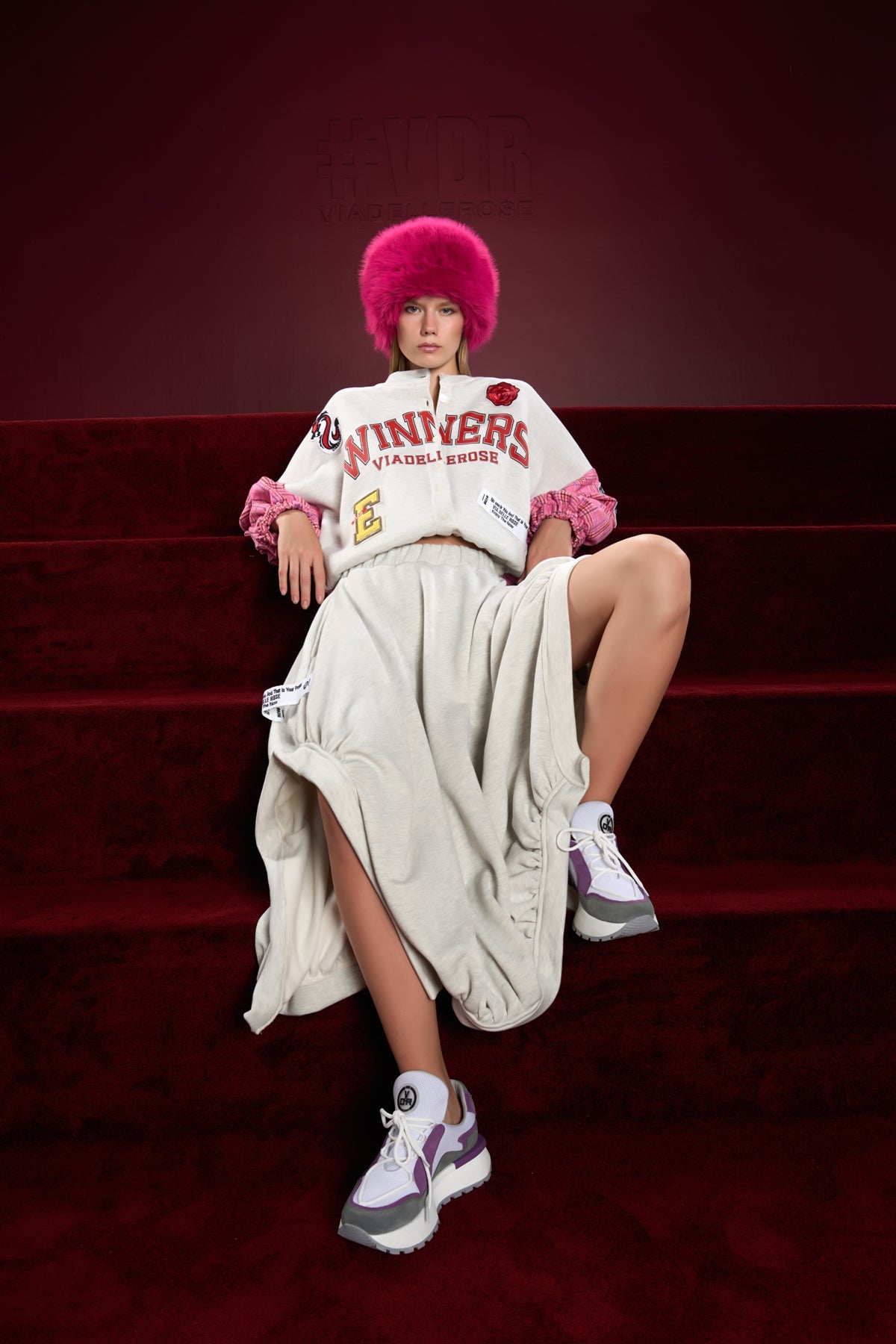 Gri Melanj Fusya  Sweatshirt 16160