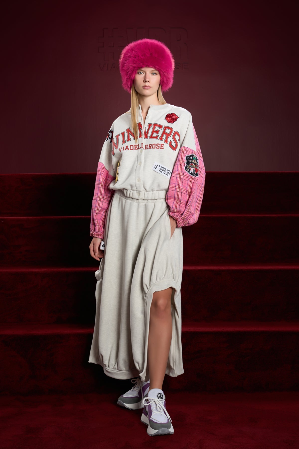 Gri Melanj Fusya  Sweatshirt 16160