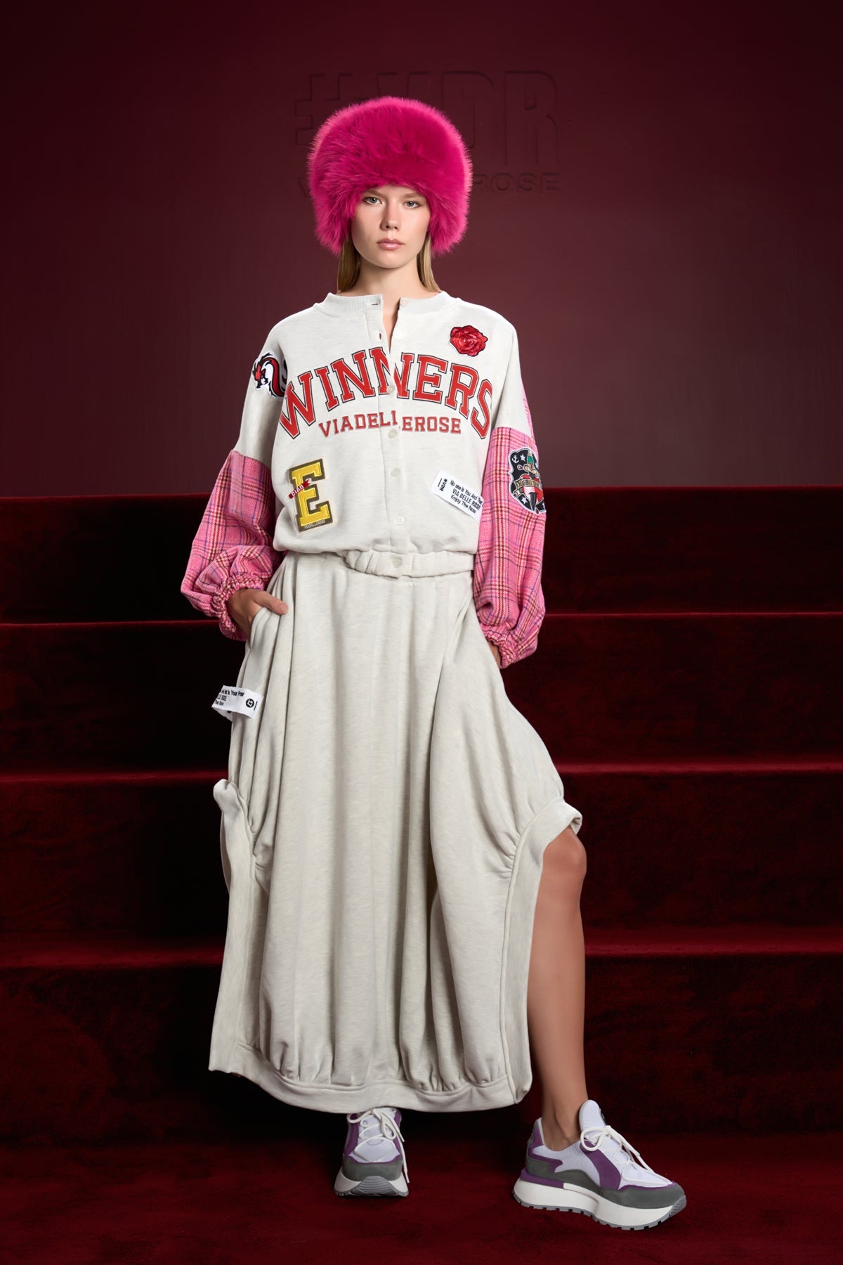Gri Melanj Fusya  Sweatshirt 16160