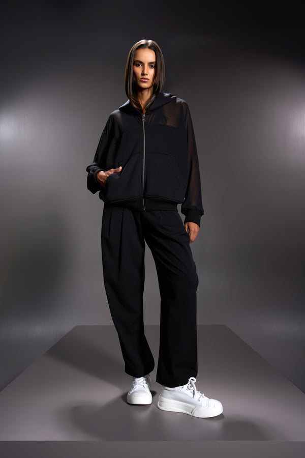 SİYAH SWEATSHIRT 16234