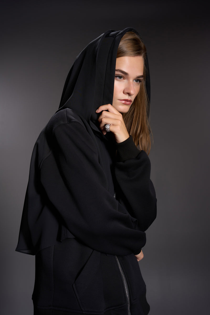 SİYAH SWEATSHIRT 16236