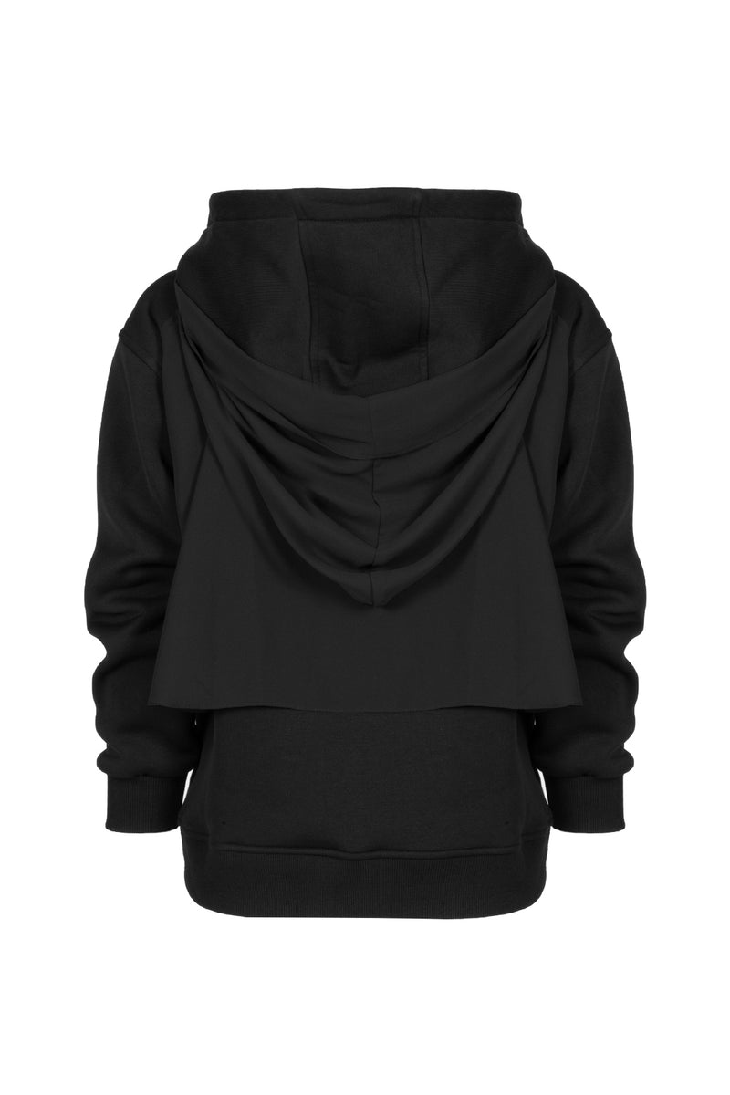 SİYAH SWEATSHIRT 16236