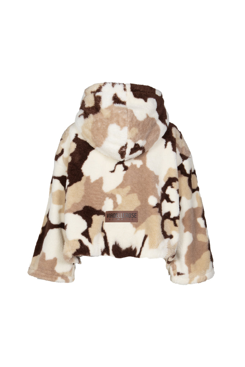 EKRU KAMUFLAJ SWEATSHIRT 16248
