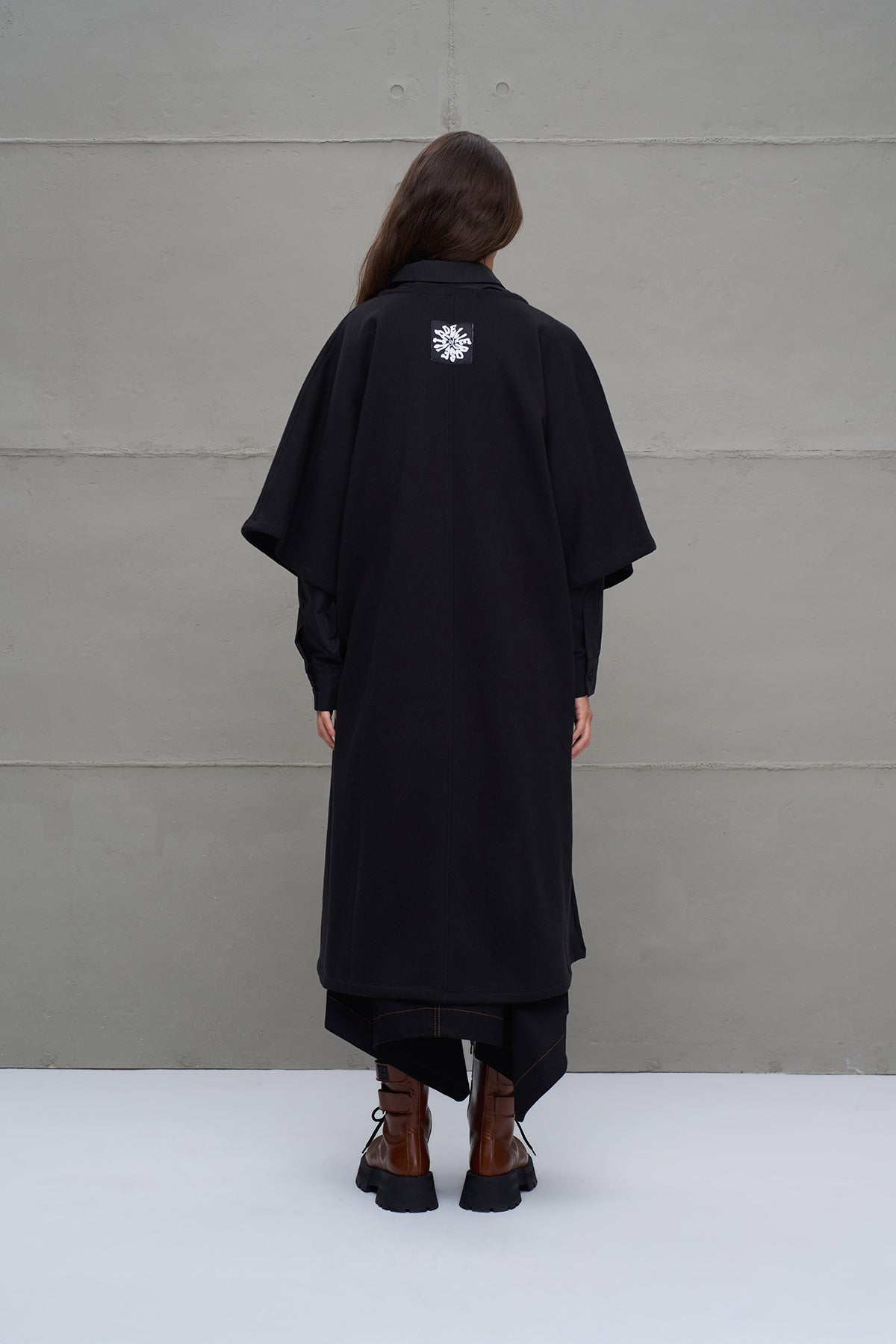 Siyah Oversize Hirka 18047