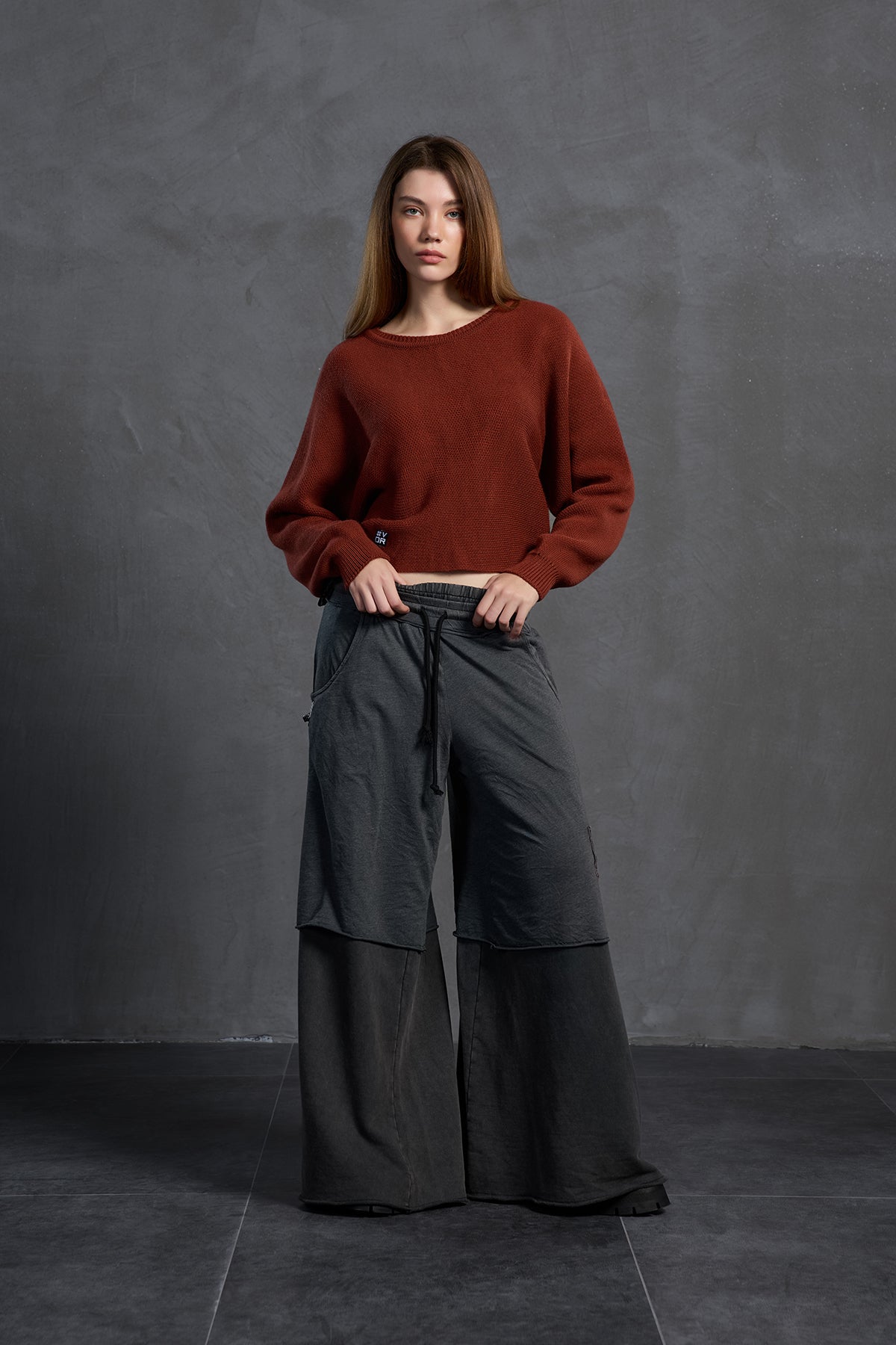 Kahverengi Kayik Yaka Kazak 18053