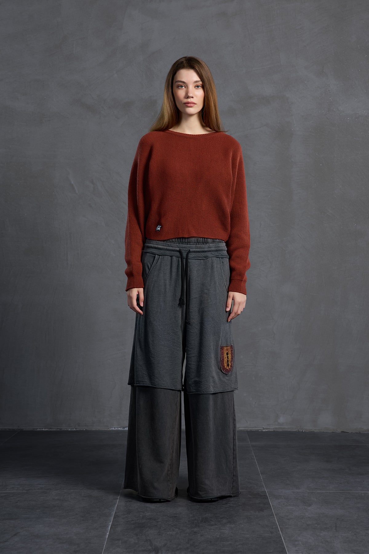 Kahverengi Kayik Yaka Kazak 18053