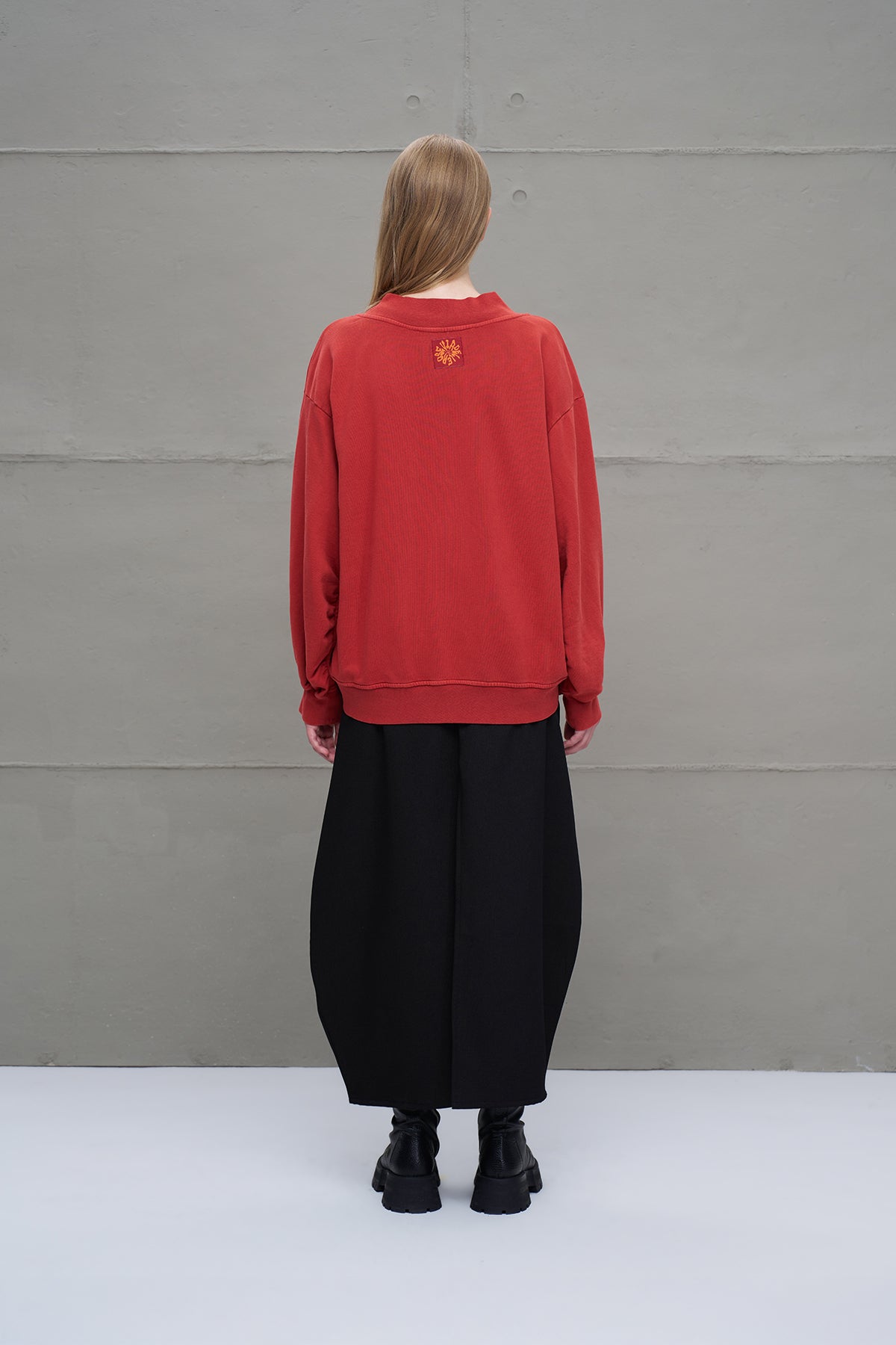Bordo Oversize Sweatshirt 18159