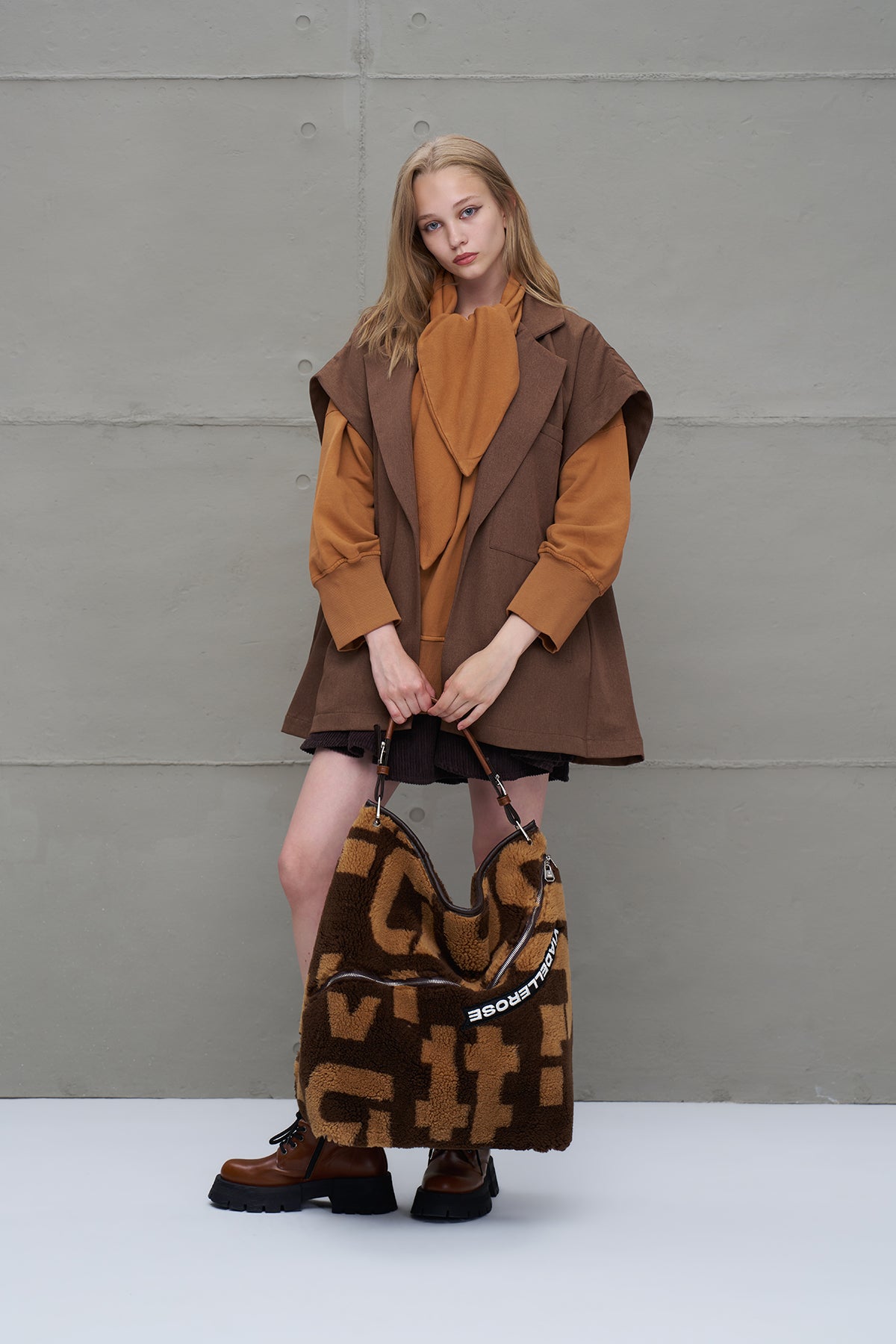 Taba Sal Detayli Oversize Sweatshirt 18162