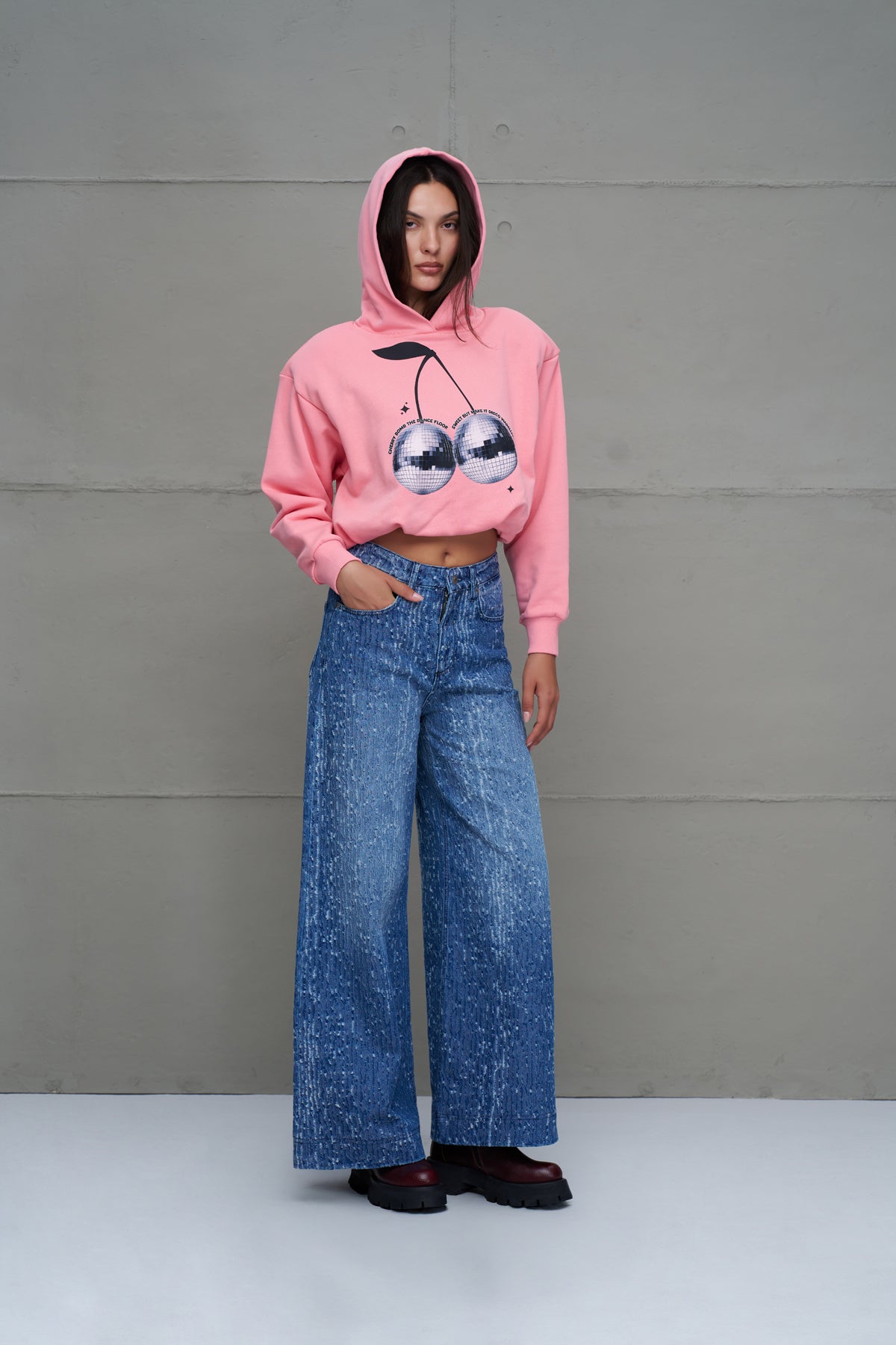 Mavi Eskitme Oversize Denim Pantolon 18261