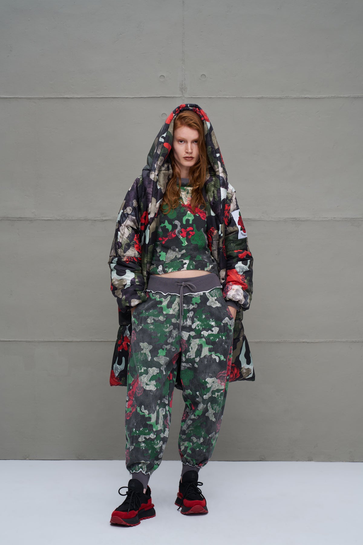 Camo Kamuflaj Desenli Jogger Pantolon 18294