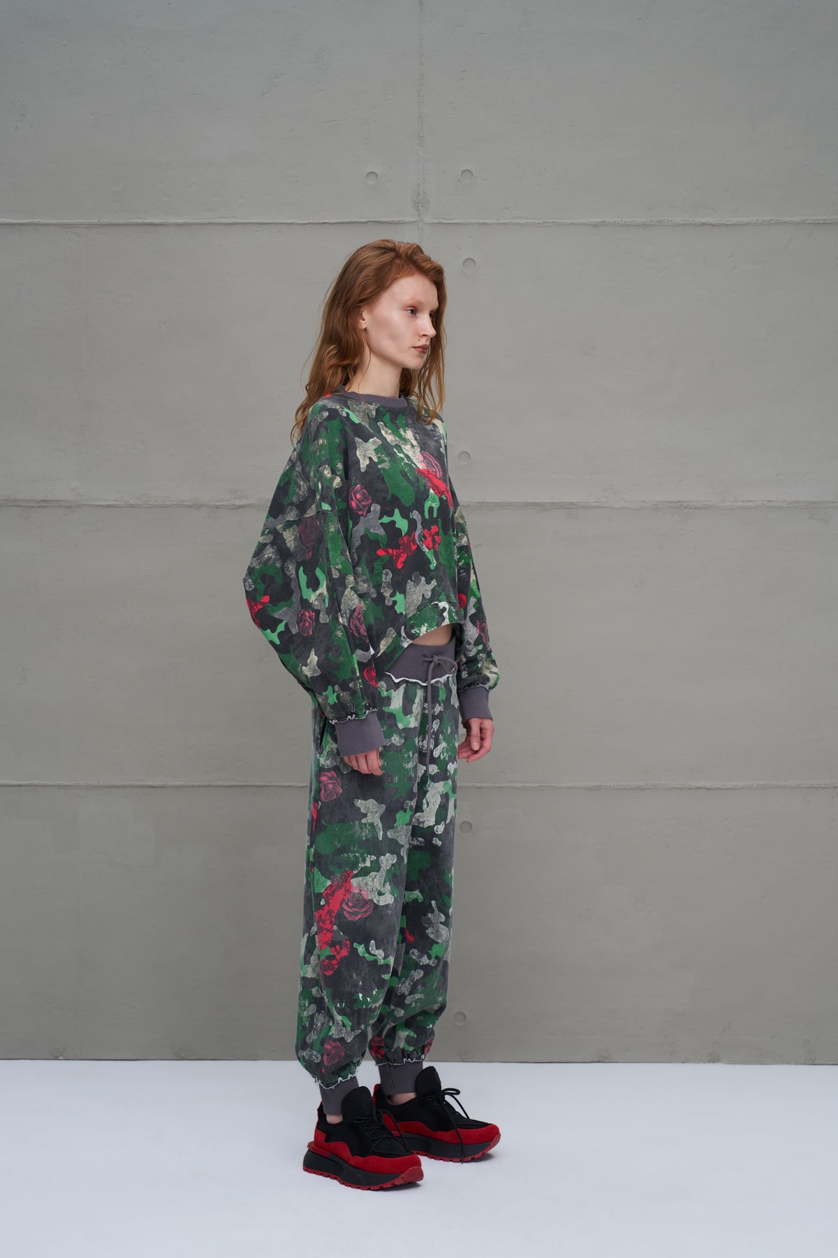 Camo Kamuflaj Desenli Jogger Pantolon 18294