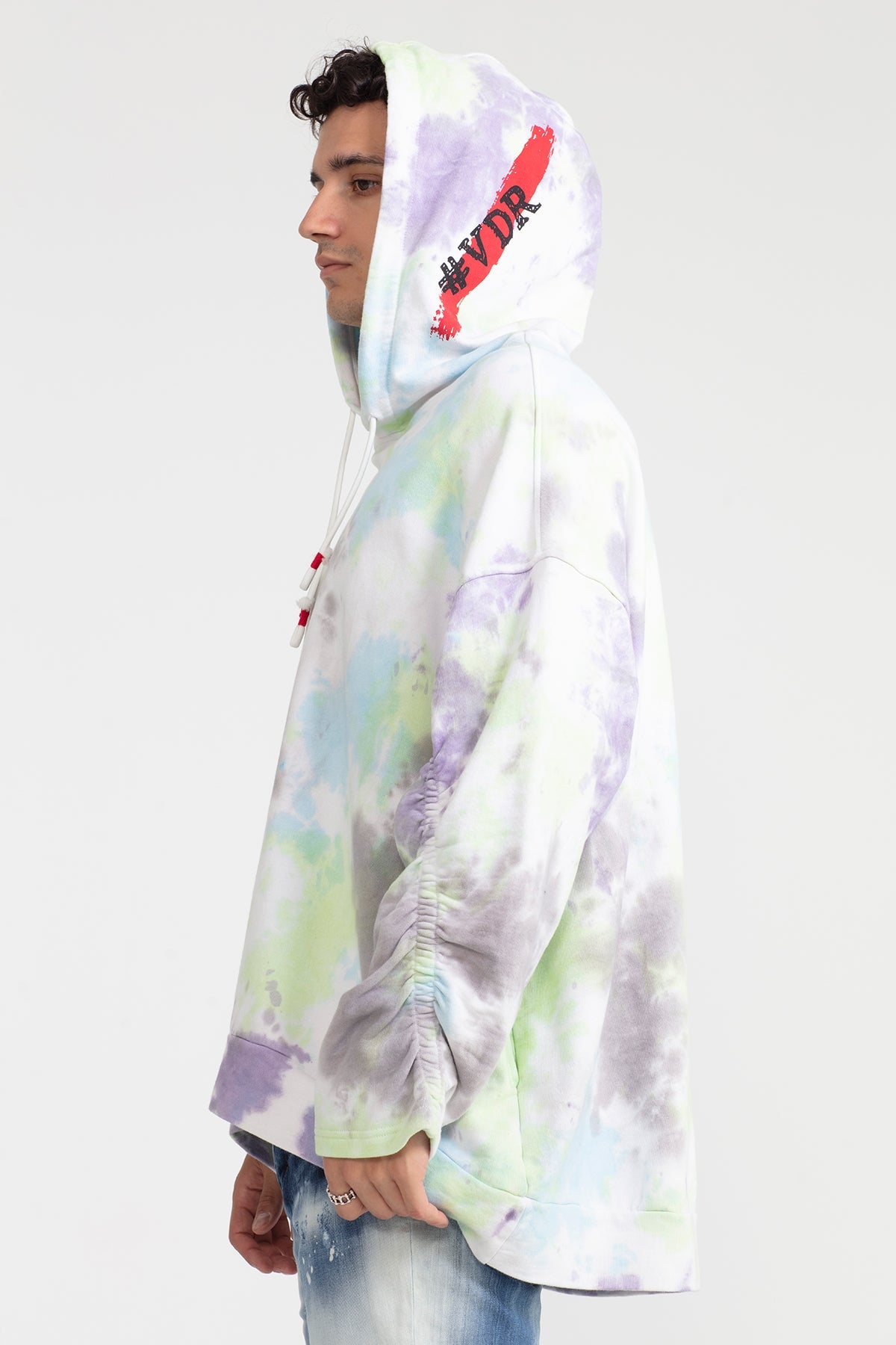 Çok Renkli Batik  Sweatshirt 1008