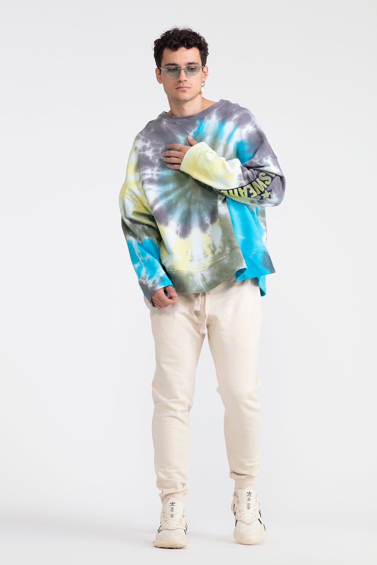 Çok Renkli Batik  Sweatshirt 1011