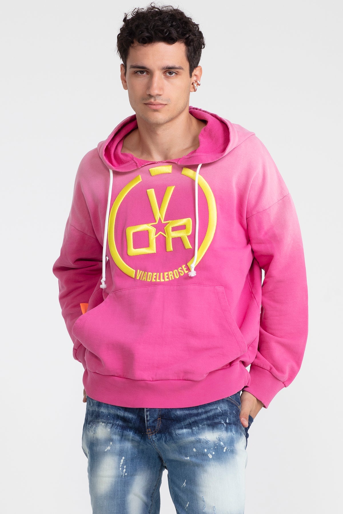 Koyu Pembe  Sweatshirt 1018