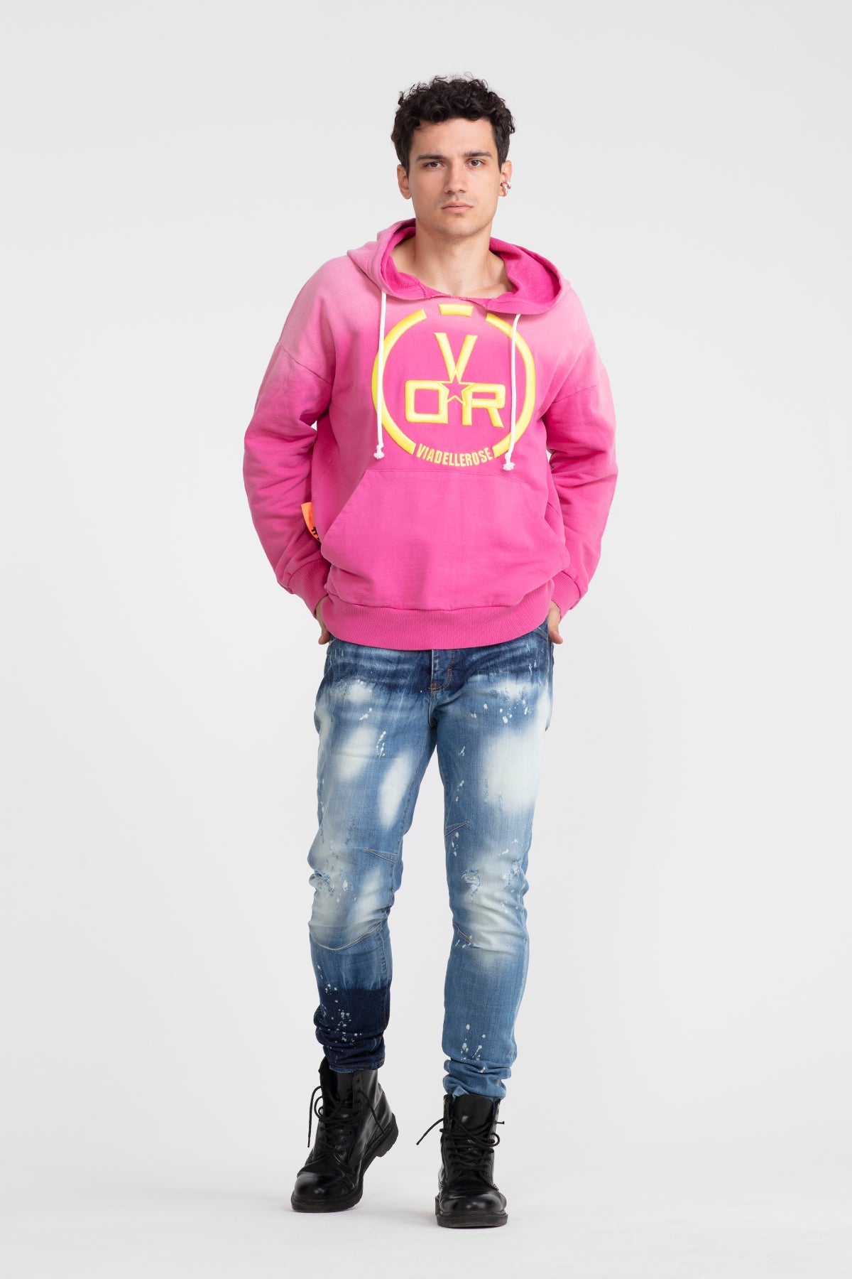 Koyu Pembe  Sweatshirt 1018