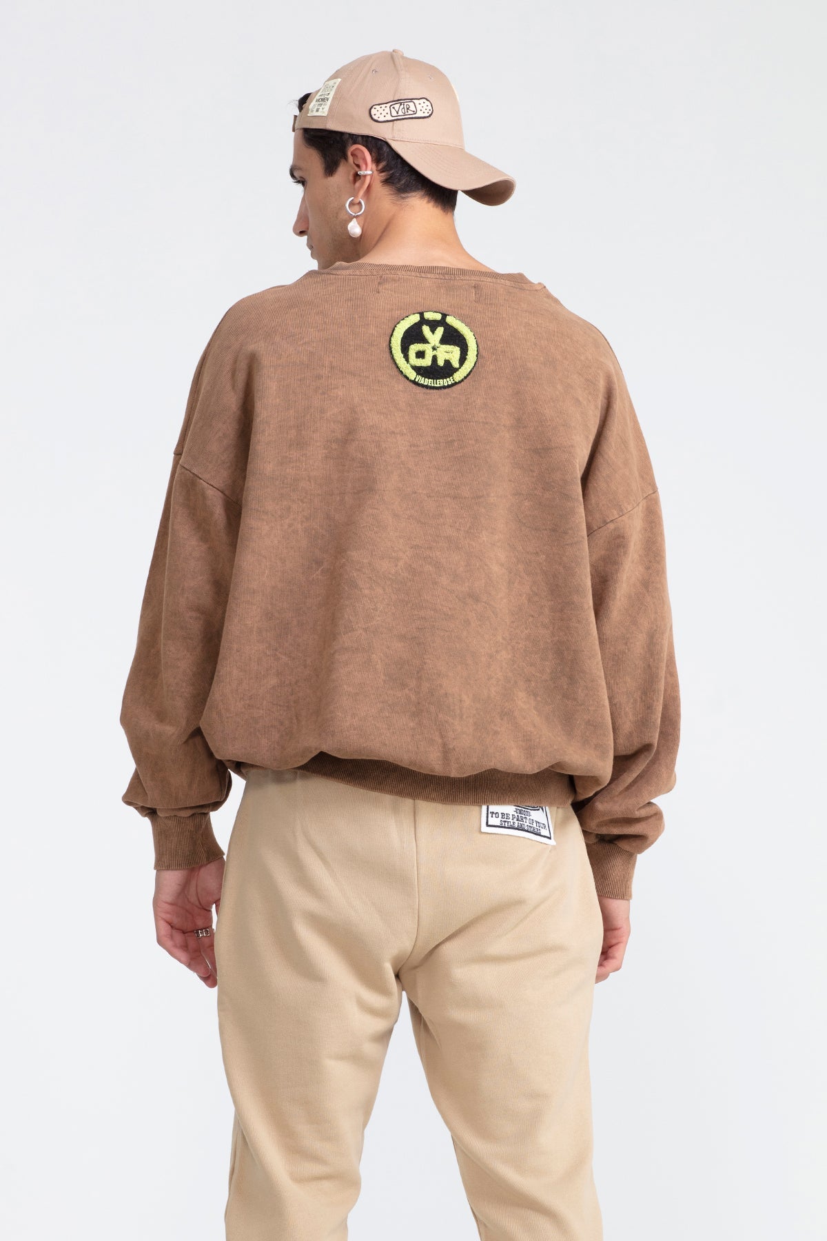 Kahverengi  Sweatshirt 1019