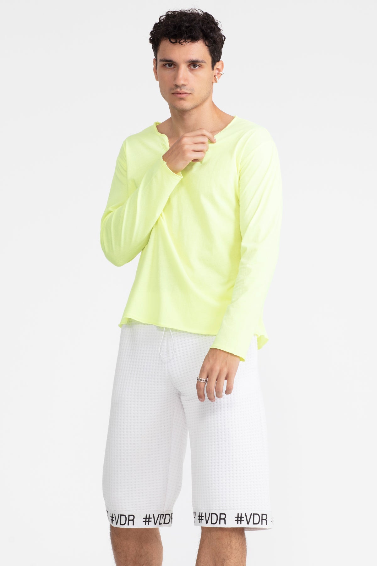 Sari Neon  Uzun T-shirt 1047