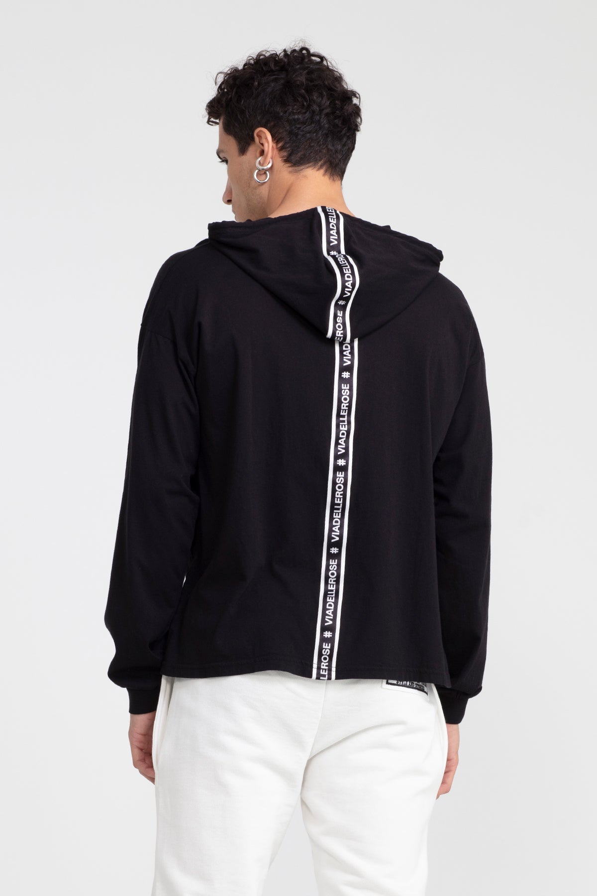 Siyah  Uzun T-shirt 1055