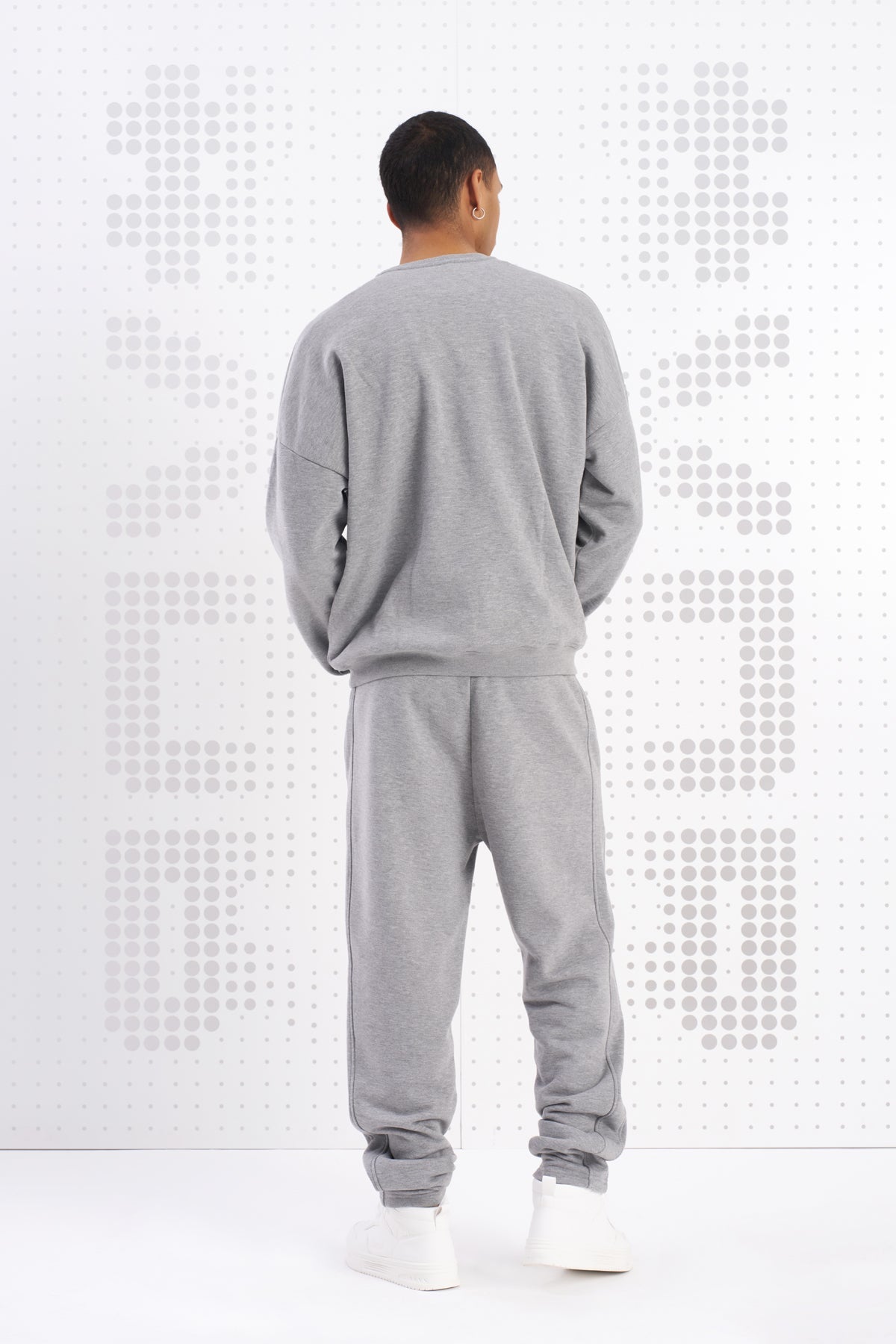 Gri Melanj  Sweatshirt Yoko