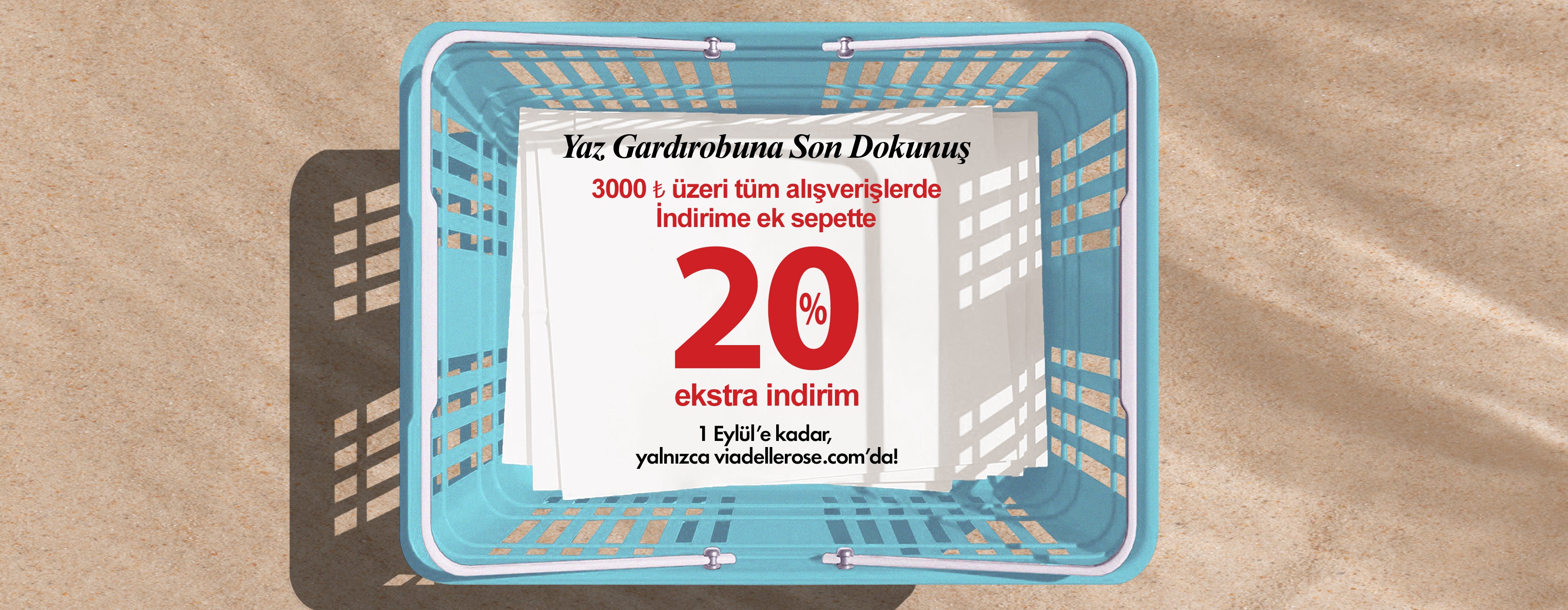 #VDR Viadellerose Sepette %20 İndirim