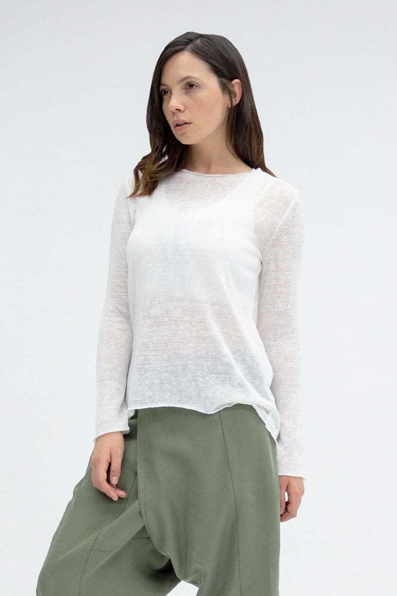 KREM UZUN T-SHIRT 3246