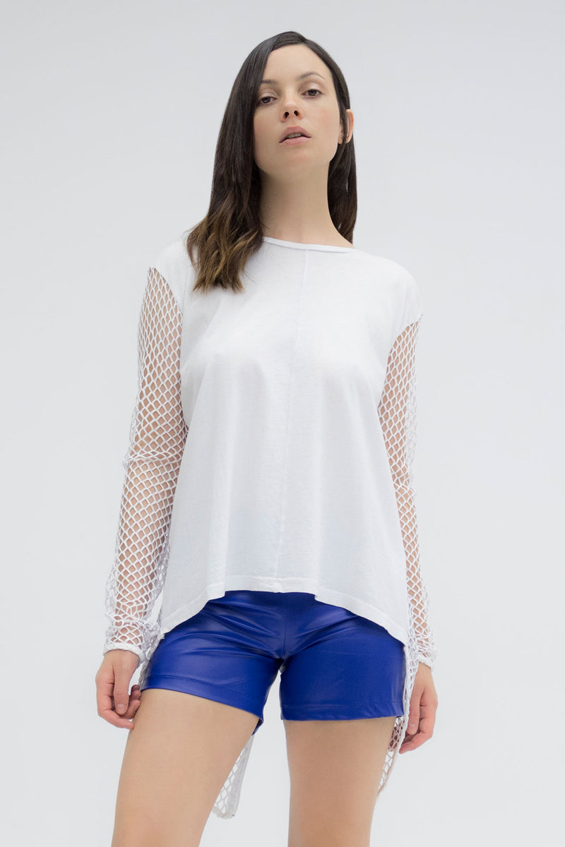 BEYAZ UZUN T-SHIRT 3421