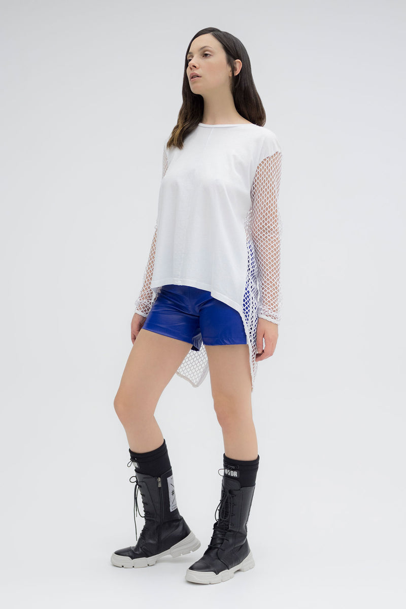 BEYAZ UZUN T-SHIRT 3421