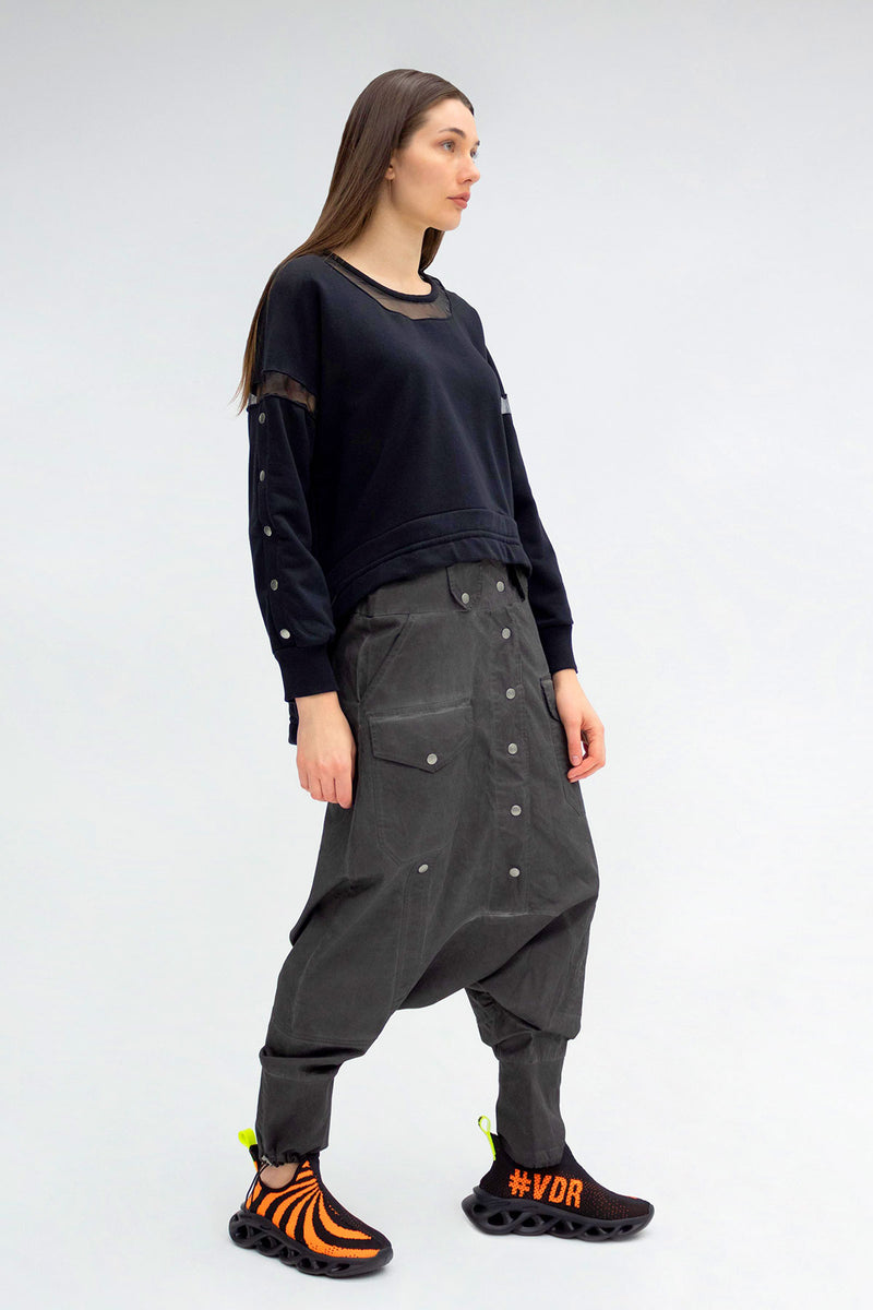 SİYAH SWEATSHIRT 5025