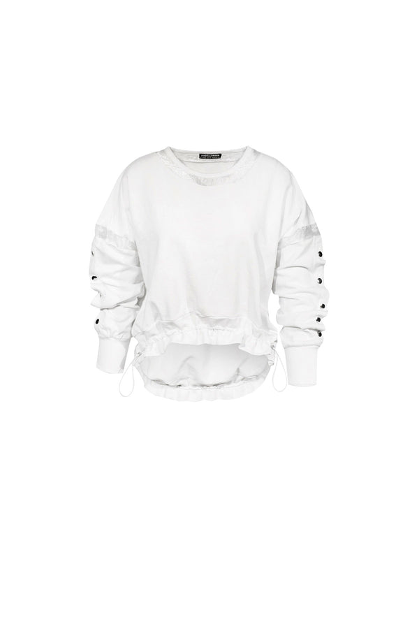 BEYAZ SWEATSHIRT 5025