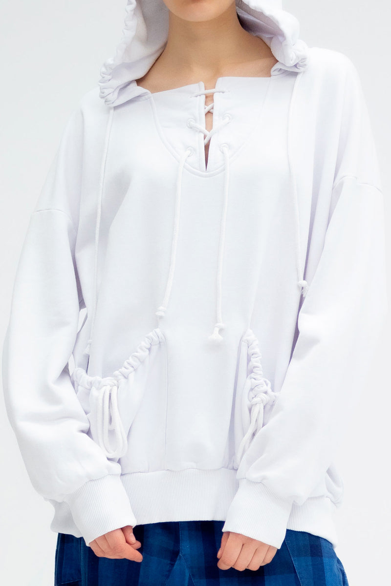 BEYAZ SWEATSHIRT 5027