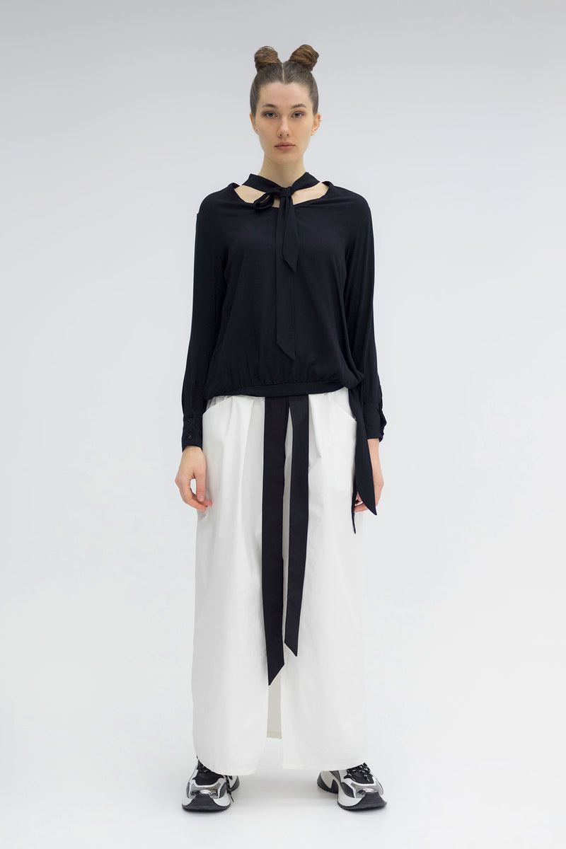 SİYAH BLUZ 5055