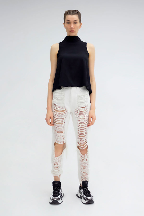 SİYAH BLUZ 5058
