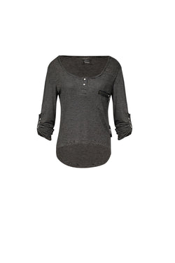 SİYAH UZUN T-SHIRT 5074