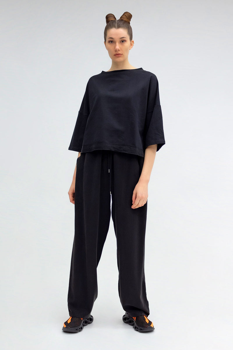 SİYAH SWEATSHIRT 5182