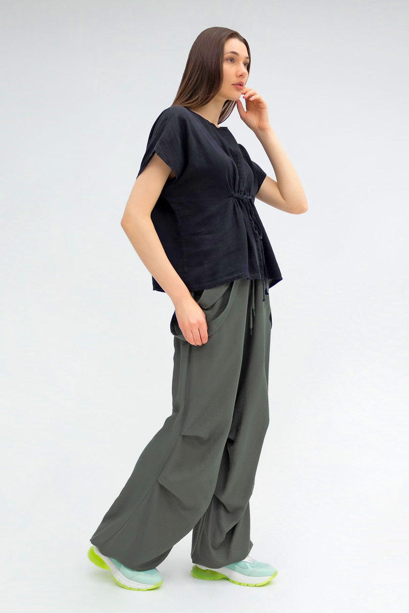 SİYAH BLUZ 5203