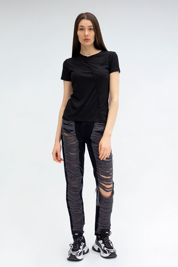 SİYAH T-SHIRT 5238