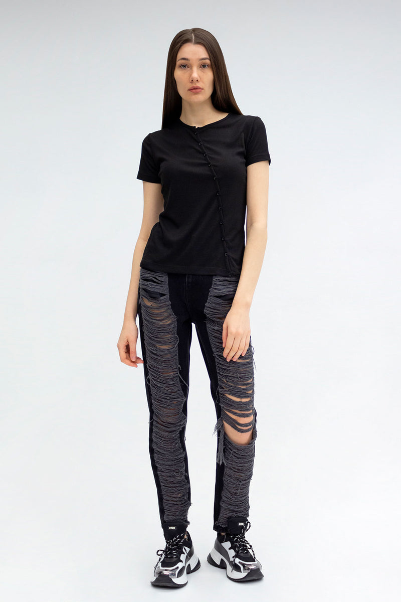 SİYAH T-SHIRT 5238
